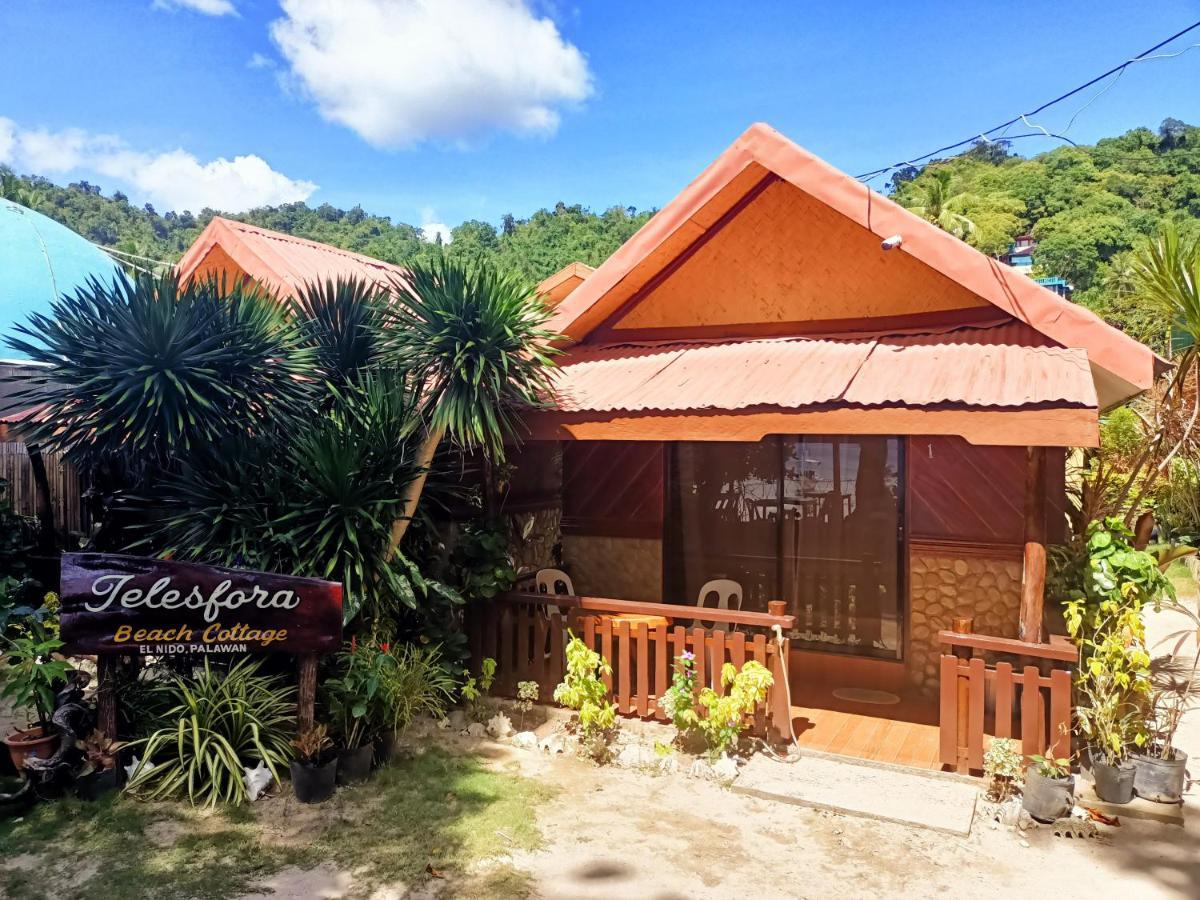 Telesfora Beach Cottage El Nido Zewnętrze zdjęcie